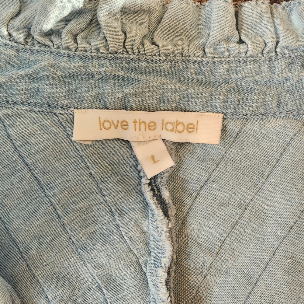Love The Label Denim Shirt - Picture 6 of 6